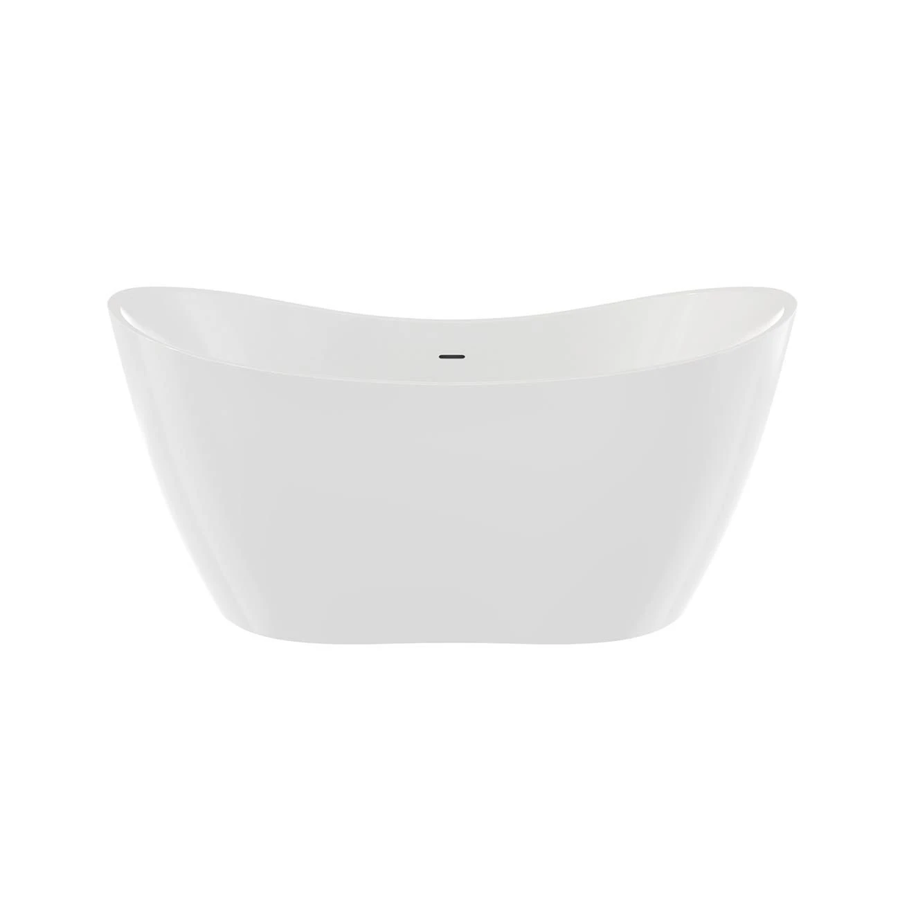 Philo Acrylic Double Slipper Freestanding Tub Package - Image 12