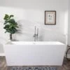 Jasmine Acrylic Double Ended Freestanding Tub