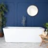 Emily Acrylic Double Ended Freestanding Tub - No Faucet Drillings