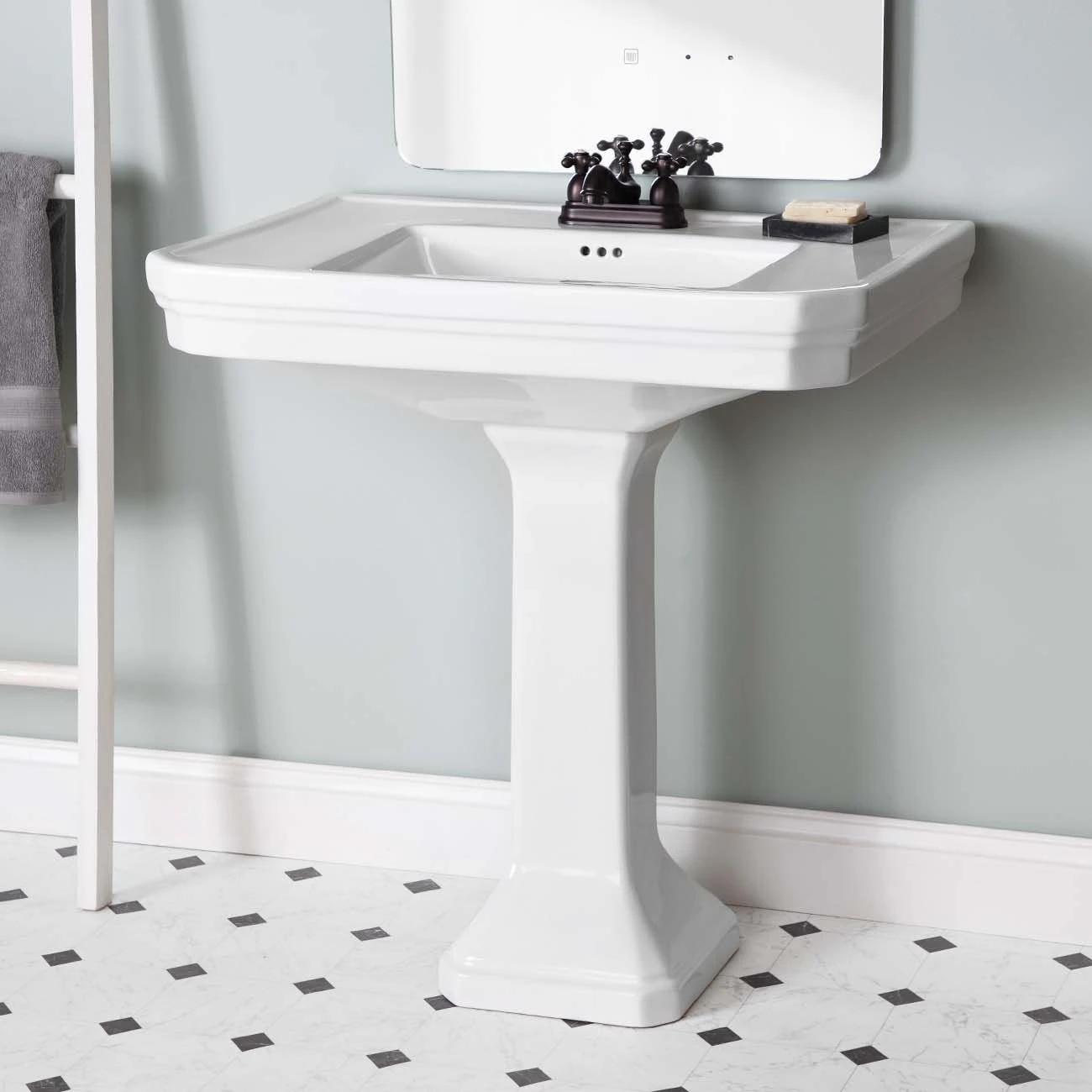 32 Inch Pedestal Sink - Image 2