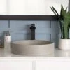 Portland Collection 17 Inch Concrete Vessel Sink