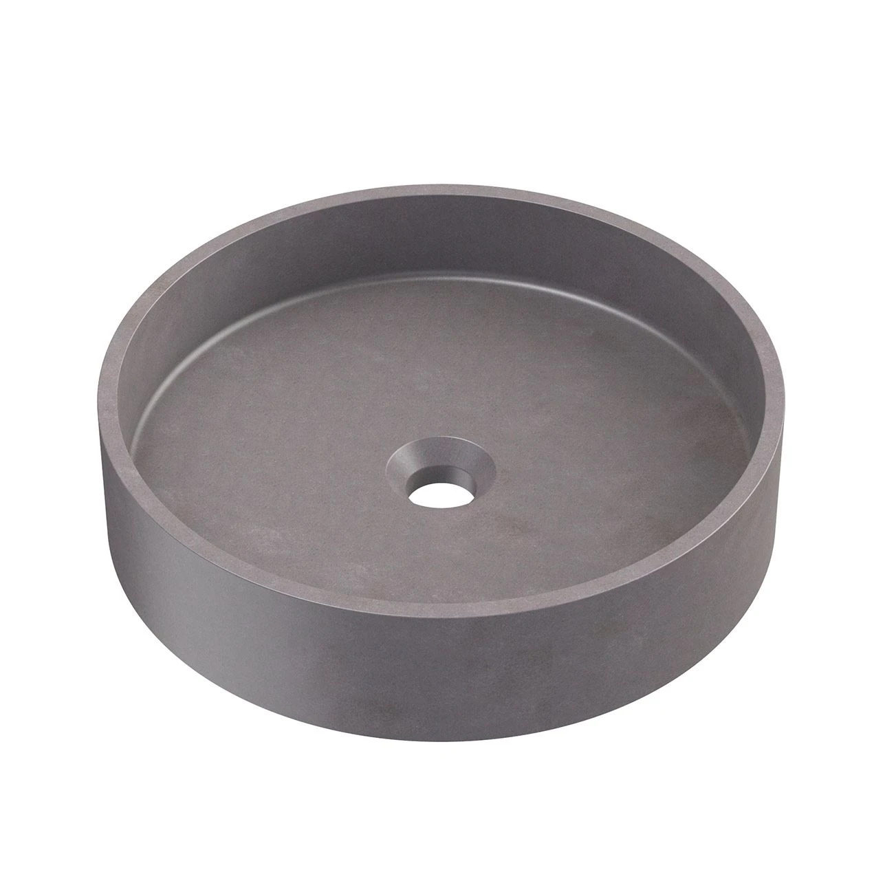 Portland Collection 17 Inch Concrete Vessel Sink - Image 6