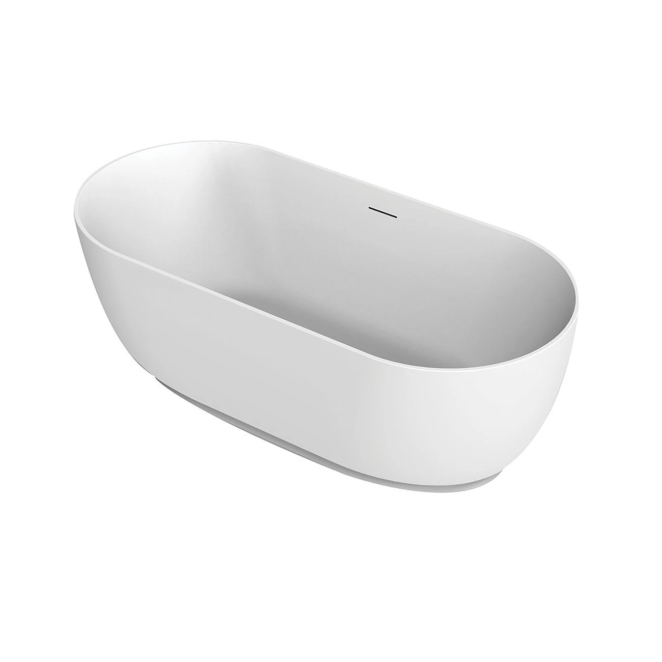 Mindy Matte White Double Ended Freestanding Tub - Image 5