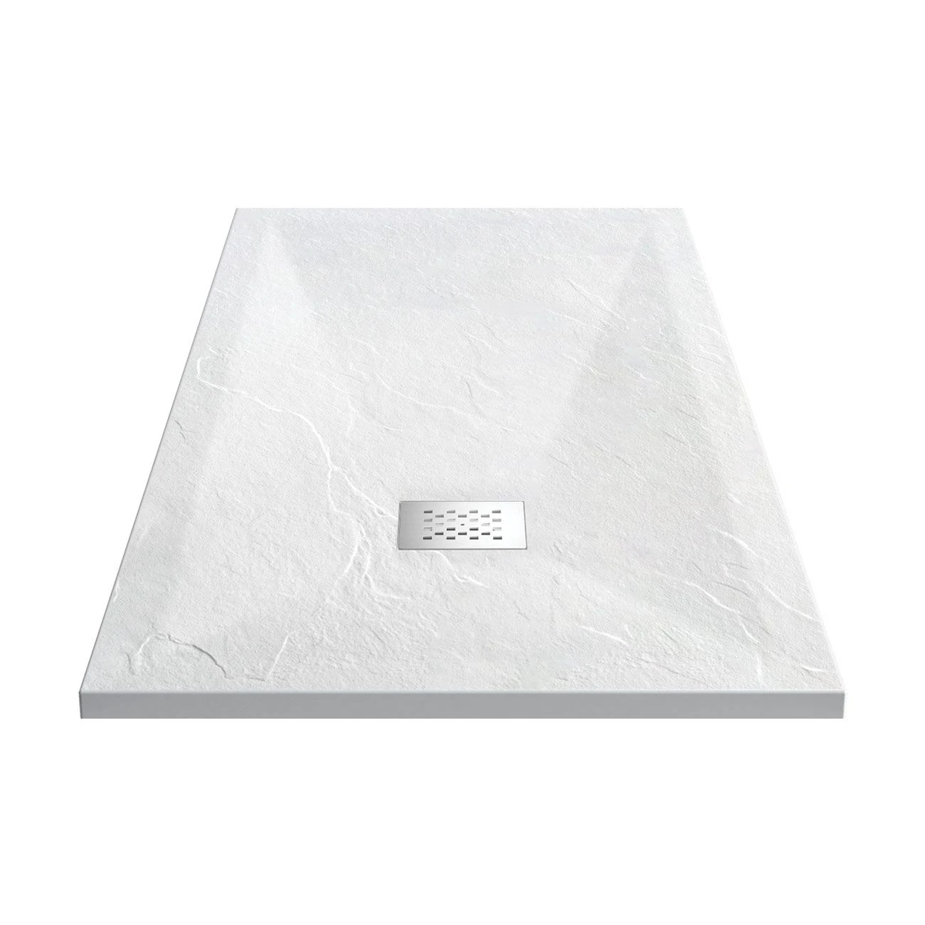 Resin Shower Base - White Slate - Image 2