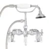 Mason Hill Collection Deck Mount Downspout Tub Faucet With Handshower