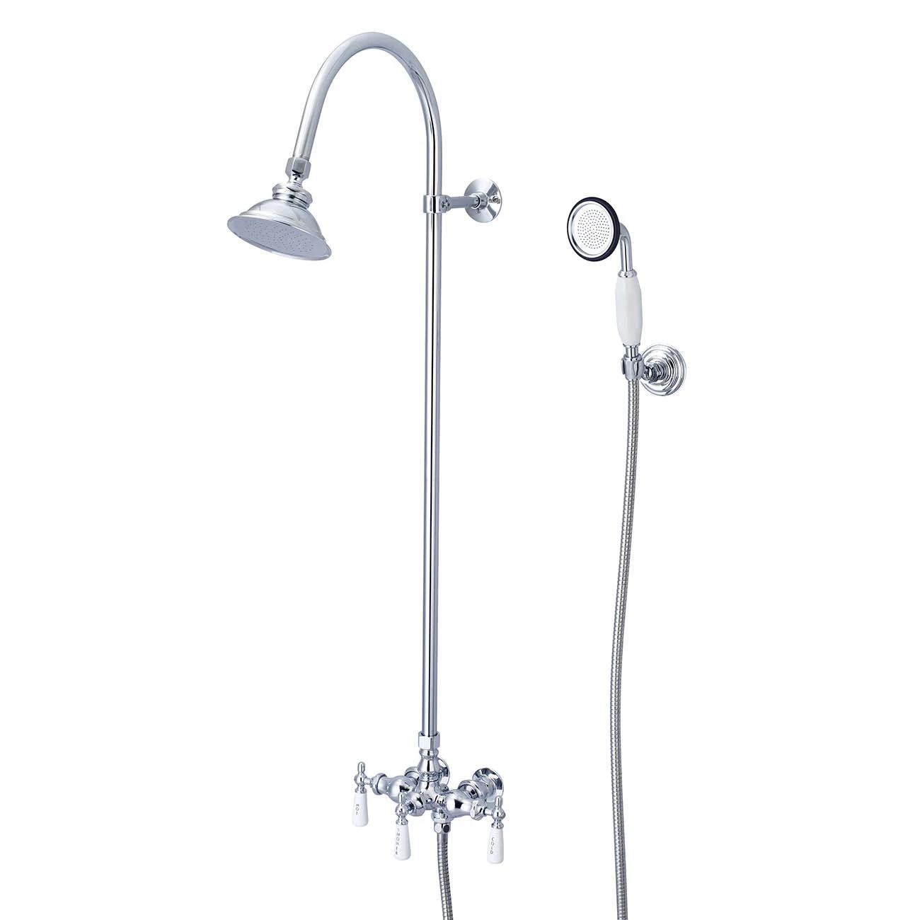 Mason Hill Collection Exposed Shower Set With Handshower - Chrome
