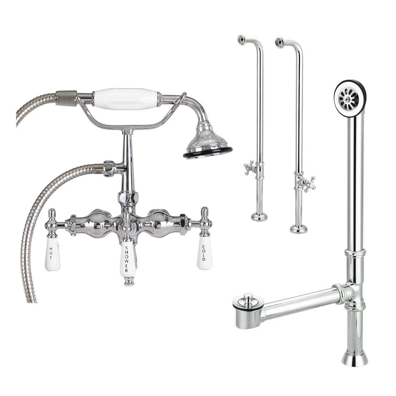 Mason Hill Collection Freestanding Faucet Set - Image 2