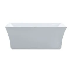 Karson 60 Inch Acrylic Double Ended Freestanding Tub