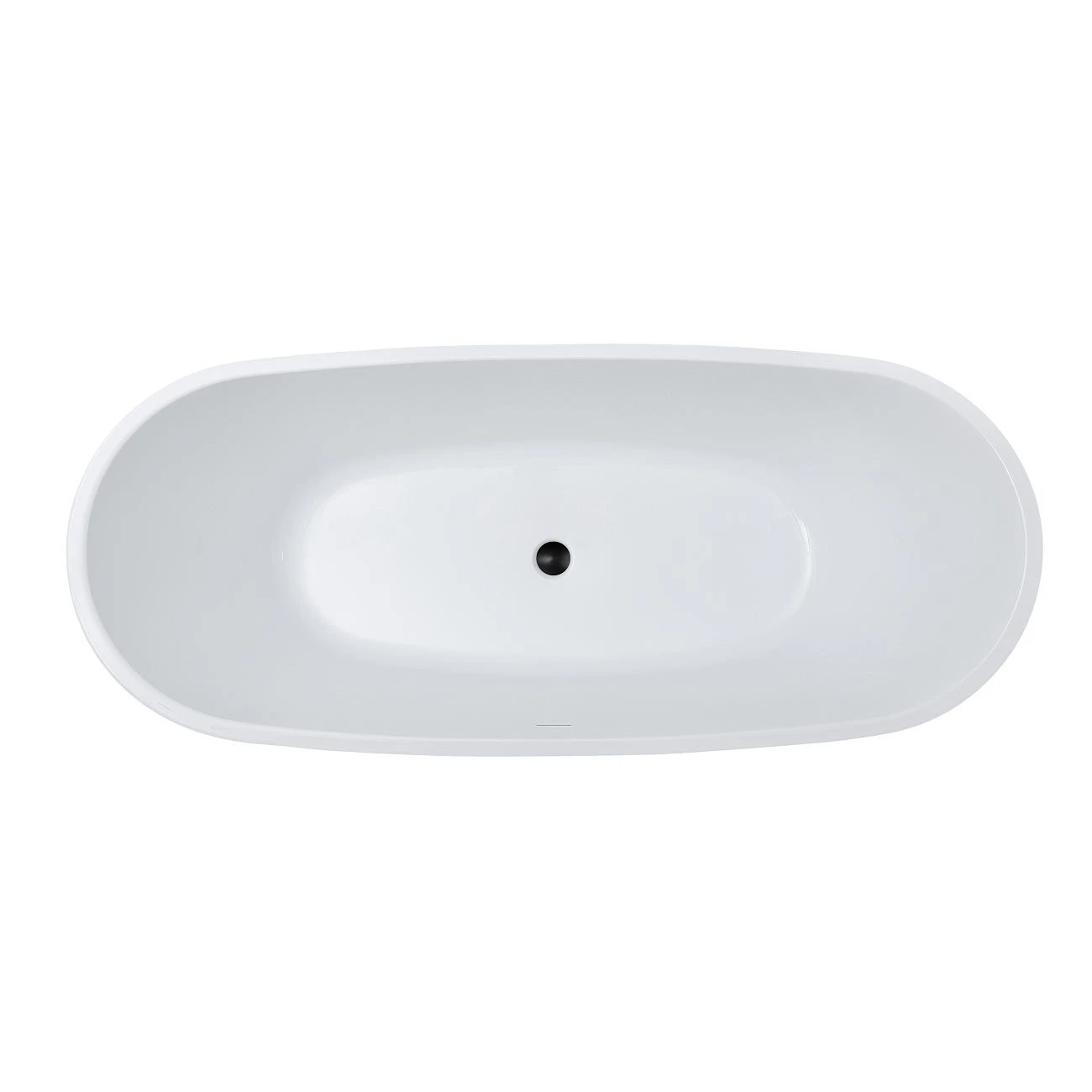 Viola 69 Inch Acrylic Double Slipper Freestanding Tub - Image 10