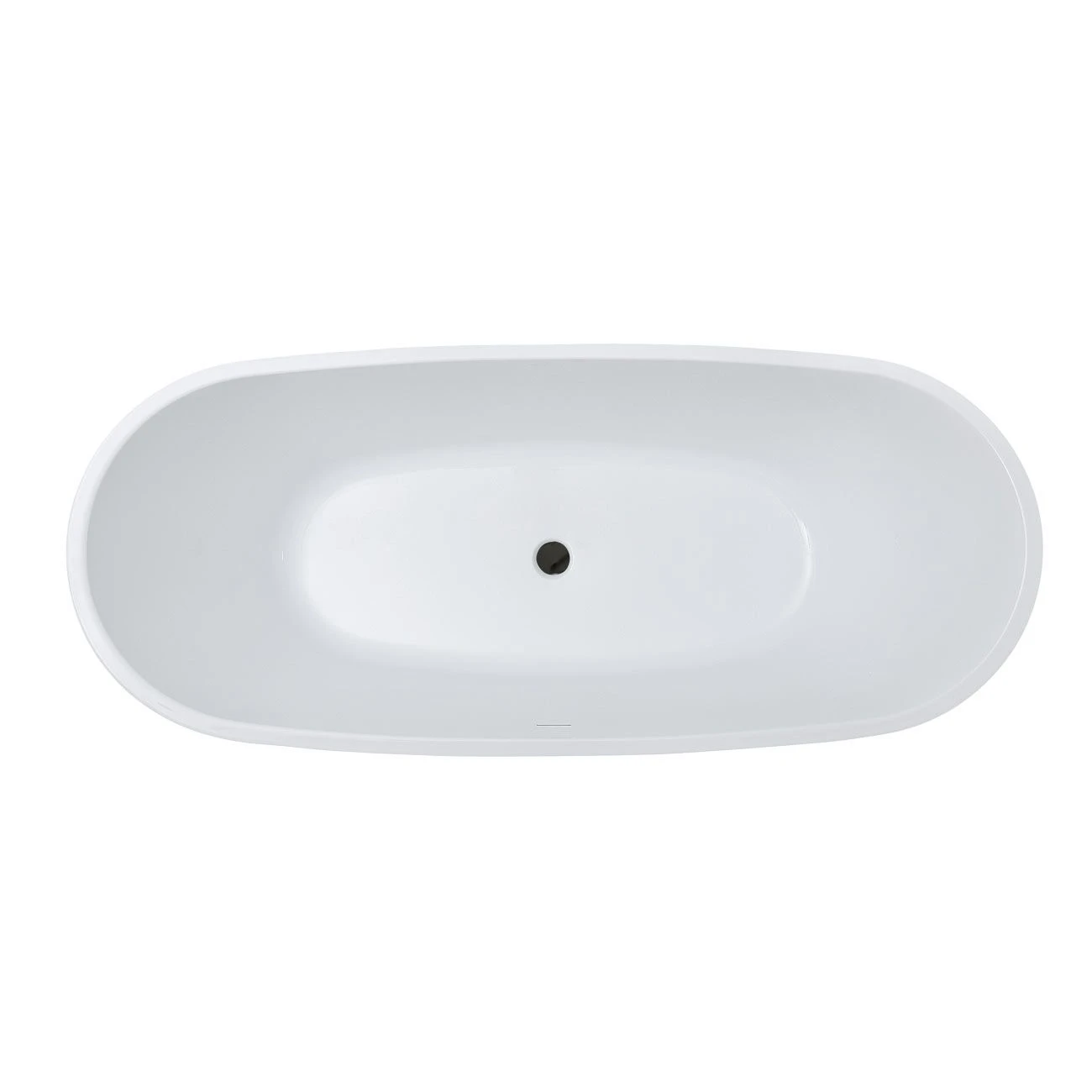 Viola 69 Inch Acrylic Double Slipper Freestanding Tub - Image 11