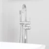 Contemporary High Flow Freestanding Tub Faucet