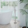 Contemporary Freestanding Tub Faucet