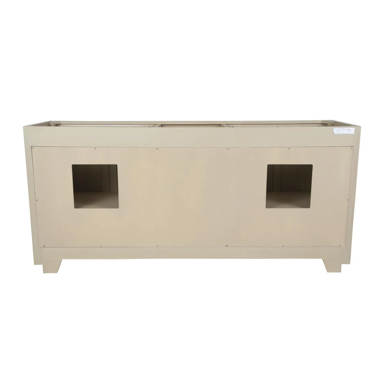 Barrett 72 Inch Oak Vanity With Rectangular Undermount Sinks - Light Oak - Image 5