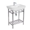 Console Lavatory Sink With Square Sink