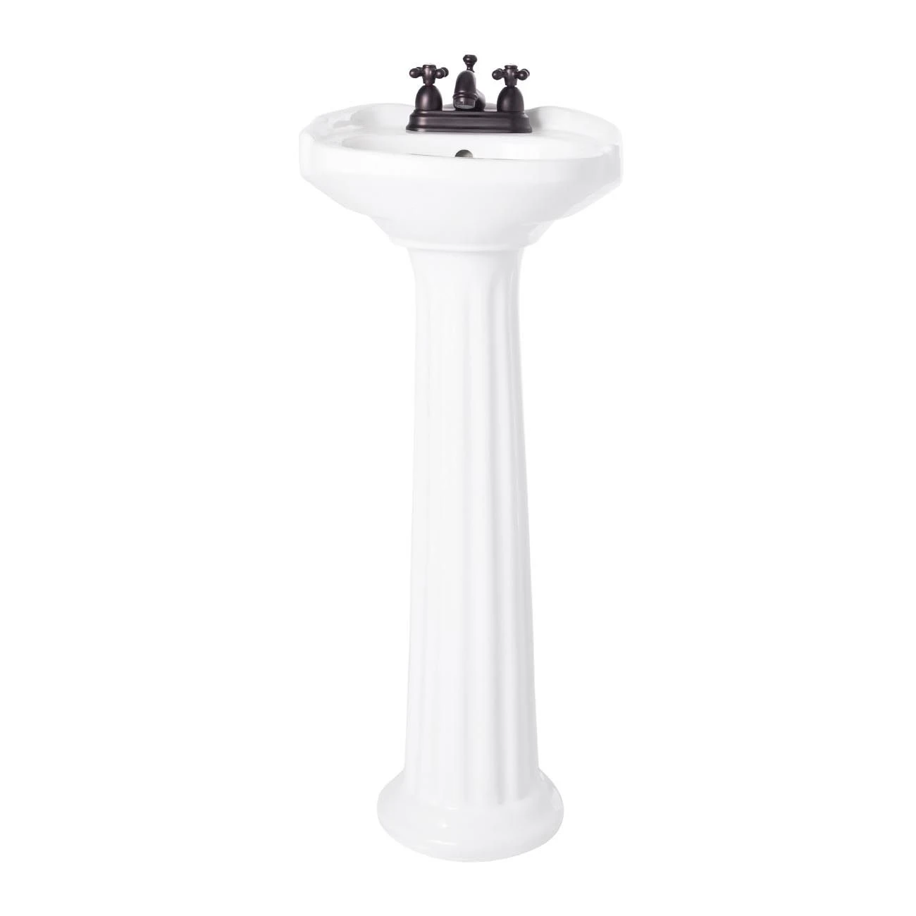Calvo 15 Inch Pedestal Sink - Image 3
