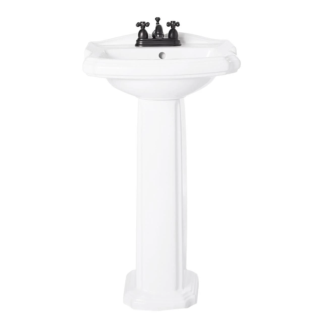 Lettura 19 Inch Pedestal Sink - Image 7