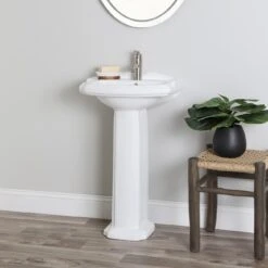 Lettura 19 Inch Pedestal Sink