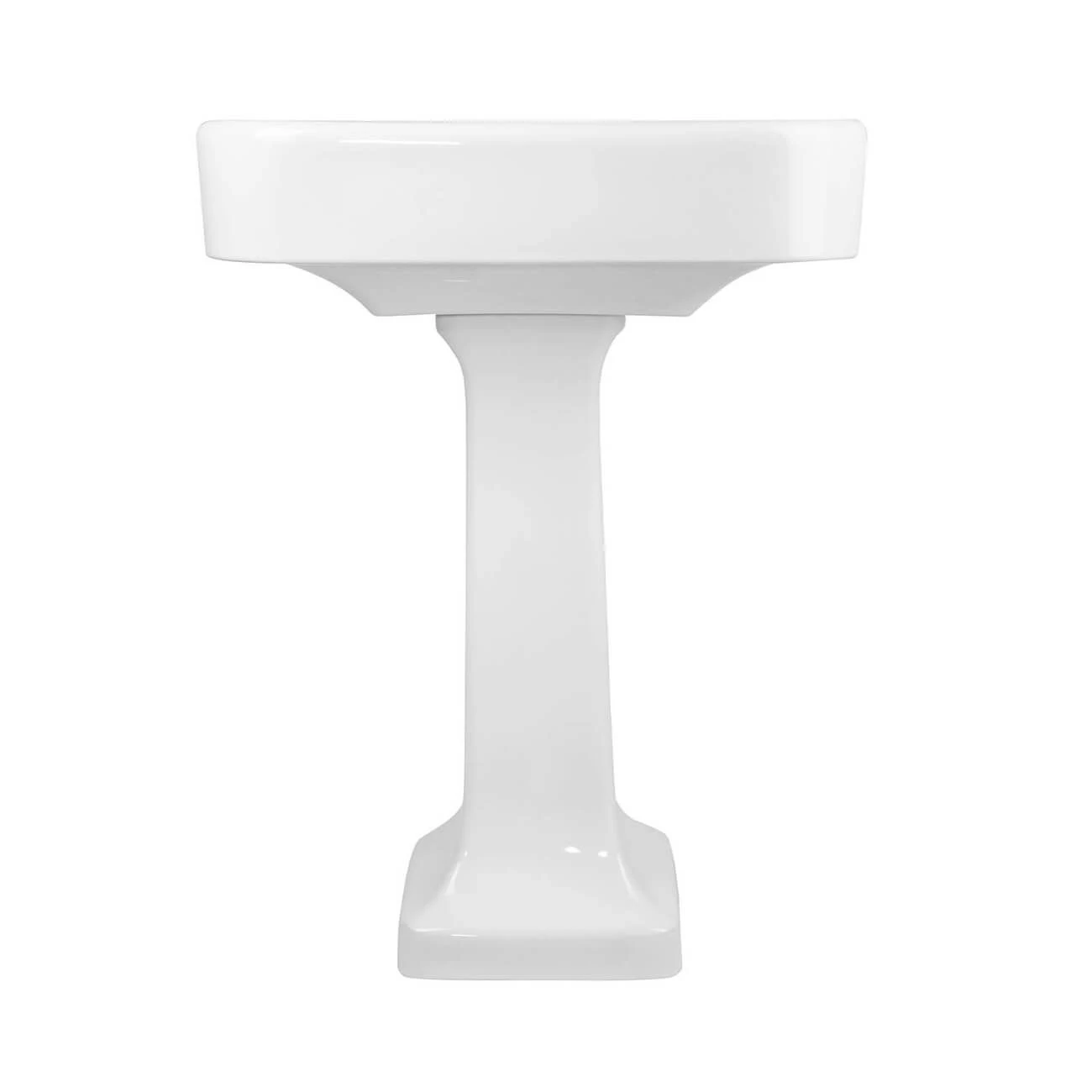 26 Inch Pedestal Bathroom Sink - Image 4