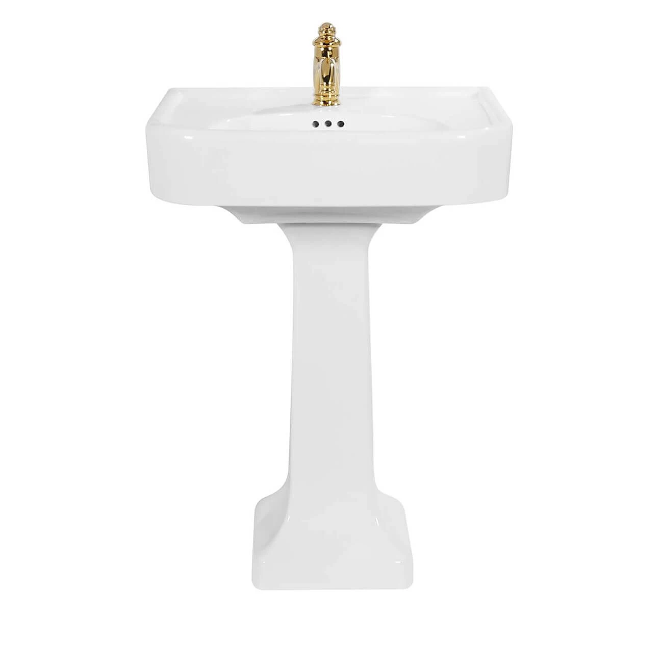 26 Inch Pedestal Bathroom Sink - Image 2