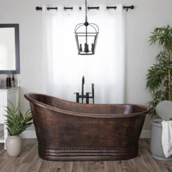Reese Copper Slipper Bathtub