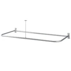D-Ring Shower Curtain Enclosure Ring - 27 X 54 Inch