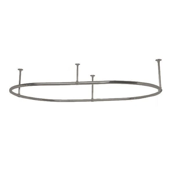 Clawfoot Tub Oval Shower Enclosure - 30 X 60 Inch - Image 5
