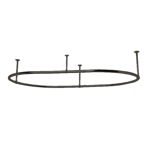 Clawfoot Tub Oval Shower Enclosure - 30 X 60 Inch - Image 6