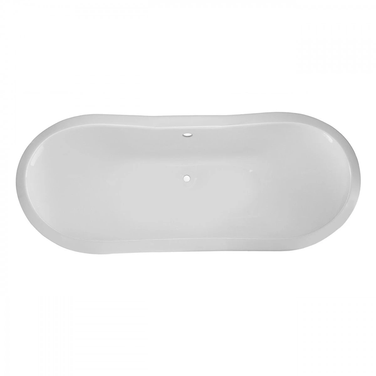 Mimi Cast Iron Double Slipper Pedestal Tub - No Faucet Drillings - Image 5