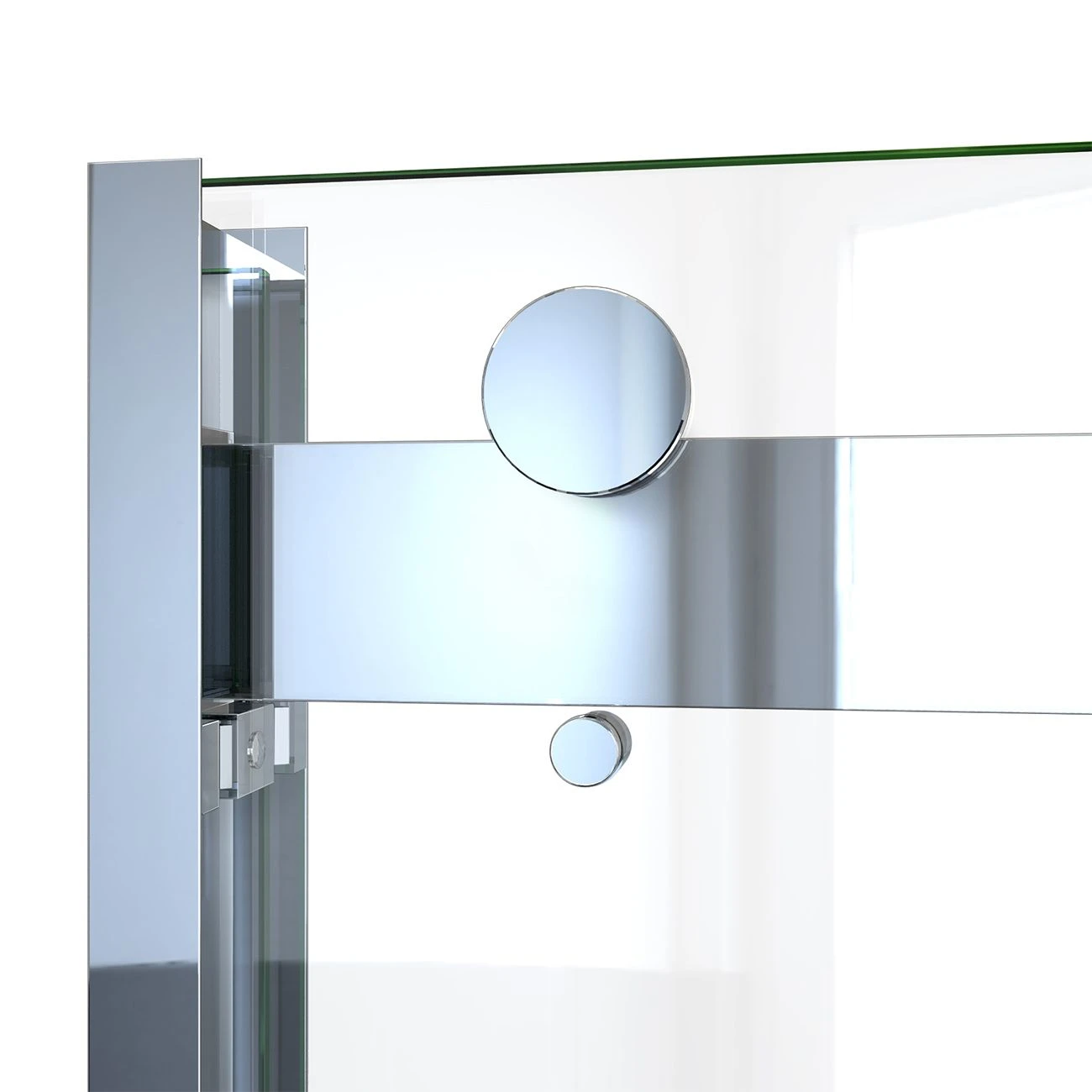 Mia 67 Inch Acrylic Double Ended Freestanding Tub And Shower Door Package - Image 10