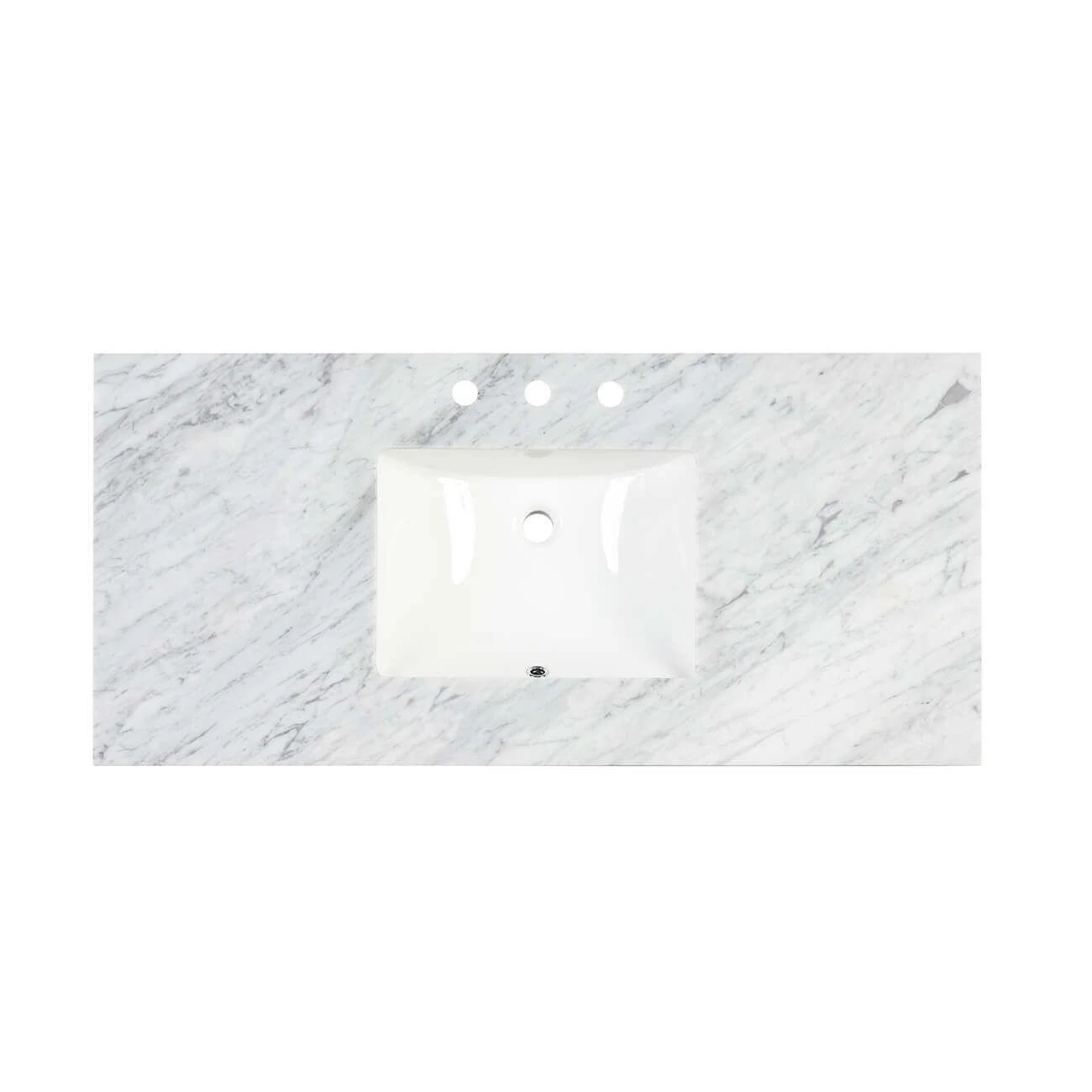 48 Inch Vanity Top With Rectangular Undermount Sink