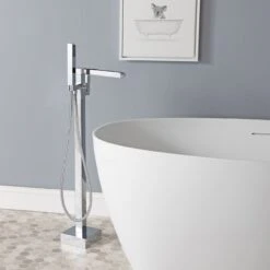 Kally Collection Freestanding Waterfall Tub Filler
