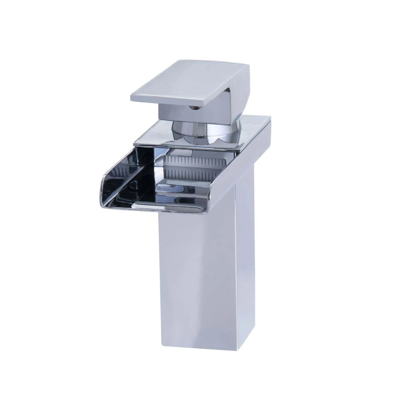 Kally Collection Waterfall Single Hole Bathroom Sink Faucet - Image 2