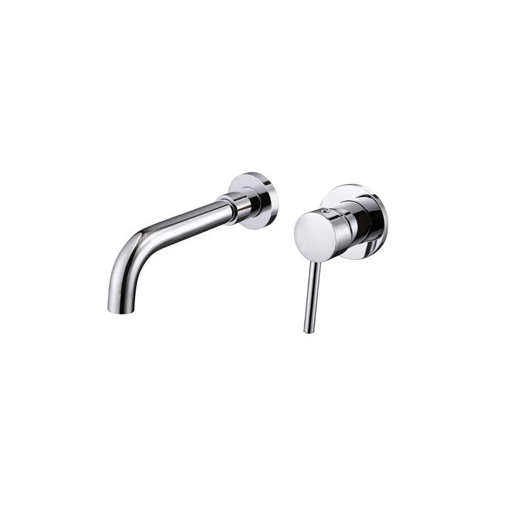 Kally Collection Wall Mount Bathroom Sink Faucet - Lever Handle - Image 2