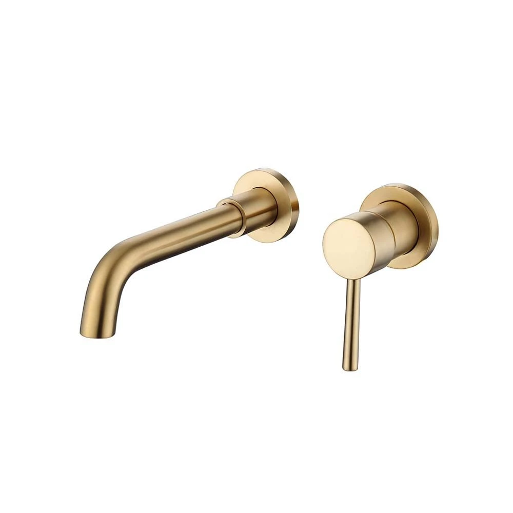 Kally Collection Wall Mount Bathroom Sink Faucet - Lever Handle - Image 3