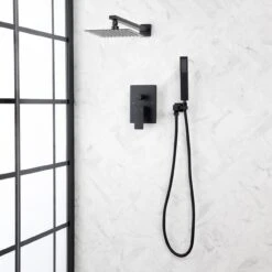 Rainfall Shower Set With Handshower
