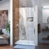 DreamLine Unidoor 39-40 Inch W X 72 Inch H Frameless Hinged Shower Door With Support Arm