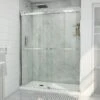 DreamLine Sapphire 56-60 Inch W X 76 Inch H Semi Frameless Bypass Shower Door