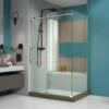 DreamLine Enigma-X 34-1/2 Inch D X 48-3/8 Inch W X 76 Inch H Clear Sliding Shower Enclosure