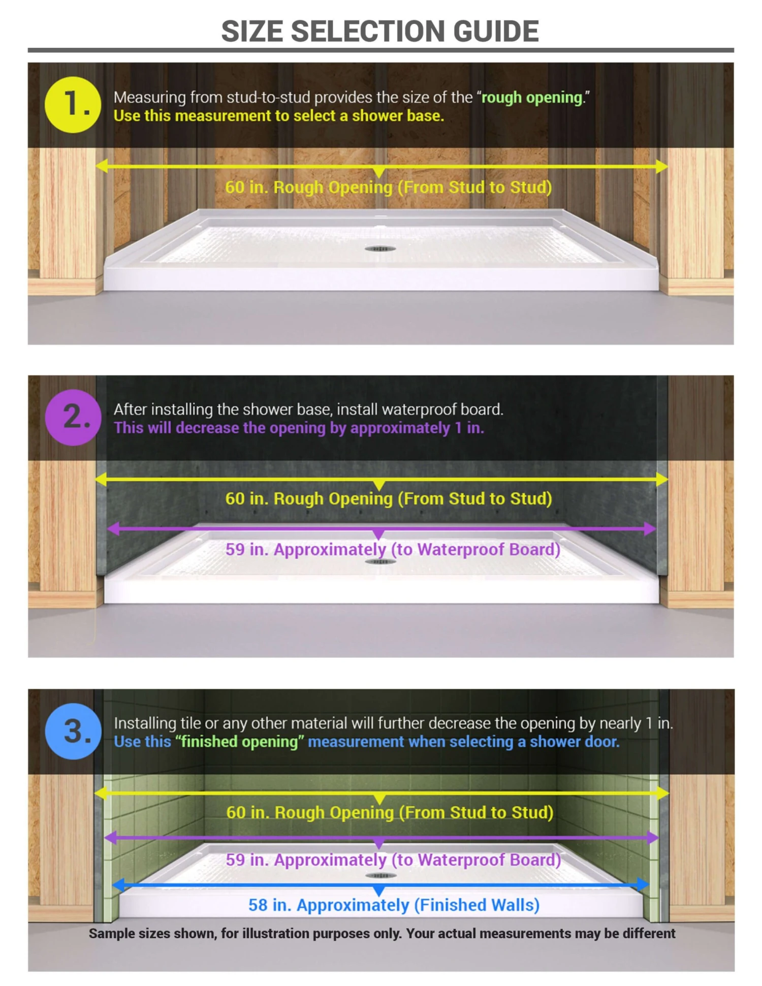 DreamLine Aqua Fold 32 Inch D X 32 Inch W X 76-3/4 Inch H Frameless Bi Fold Shower Door In Chrome With White Base And Backwall Kit - Image 14