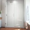 DreamLine Unidoor Plus 58 1/2 - 59 In. W X 72 In. H Frameless Hinged Shower Door