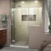DreamLine Unidoor-X 59-59 1/2 In. W X 72 In. H Frameless Hinged Shower Door