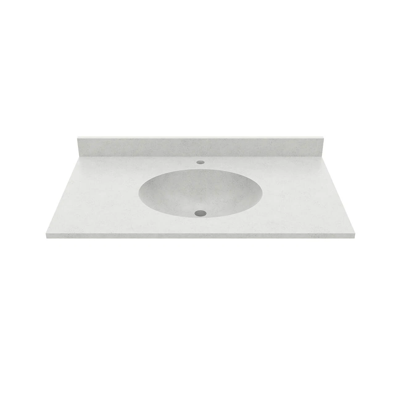 37 Inch Vanity Top With Oval Integral Sink - Image 2