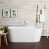 Wyatt Acrylic Double Ended Freestanding Tub Package